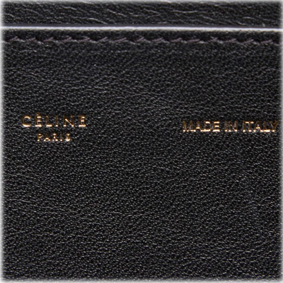 Céline Vintage - Patent Leather Trapeze Satchel Bag - Black - Patent Leather Handbag - Luxury High Quality - Avvenice