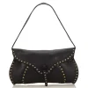 Céline Vintage - Studded Leather Baguette Bag - Black - Leather Handbag - Luxury High Quality - Avvenice