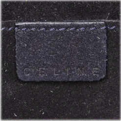 Céline Vintage - Suede Boogie Bag - Black - Leather Handbag - Luxury High Quality - Avvenice