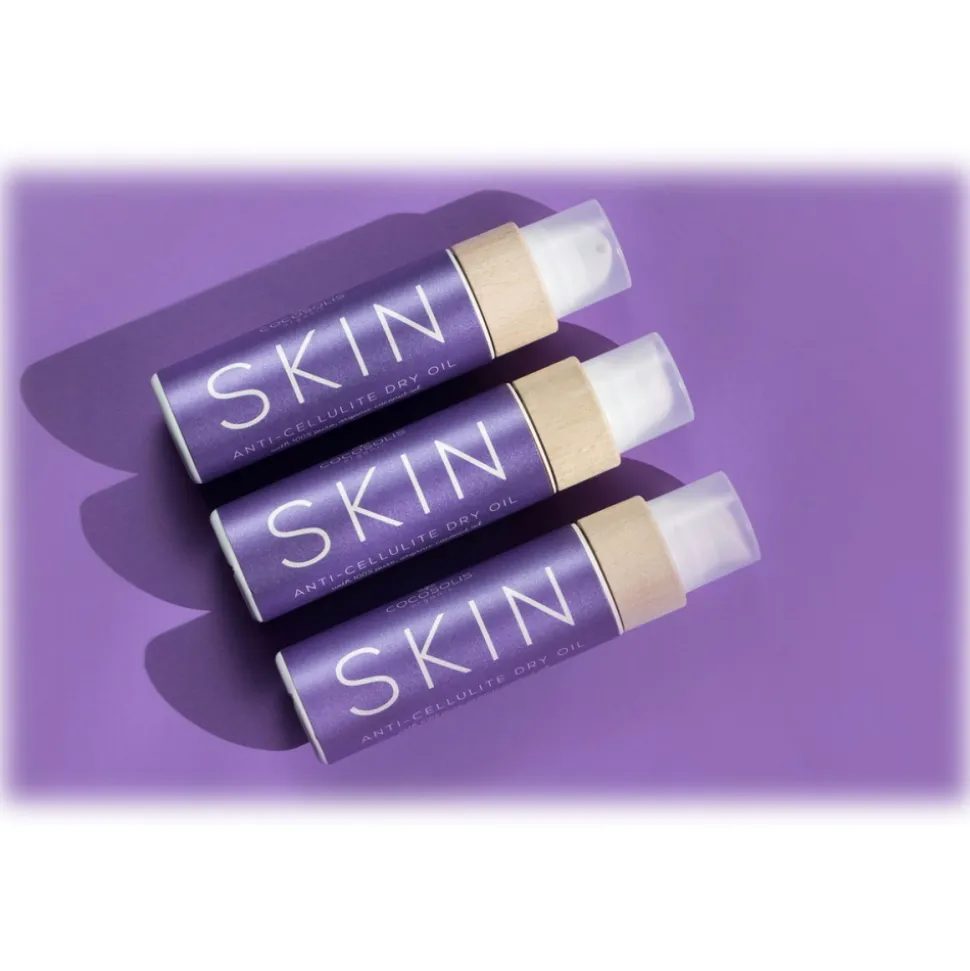 Cocosolis - Skin - Anti-Cellulite Dry Oil - Organic - Shapes and Smoothes The Silhouette - Professional Cosmetics - Avvenice