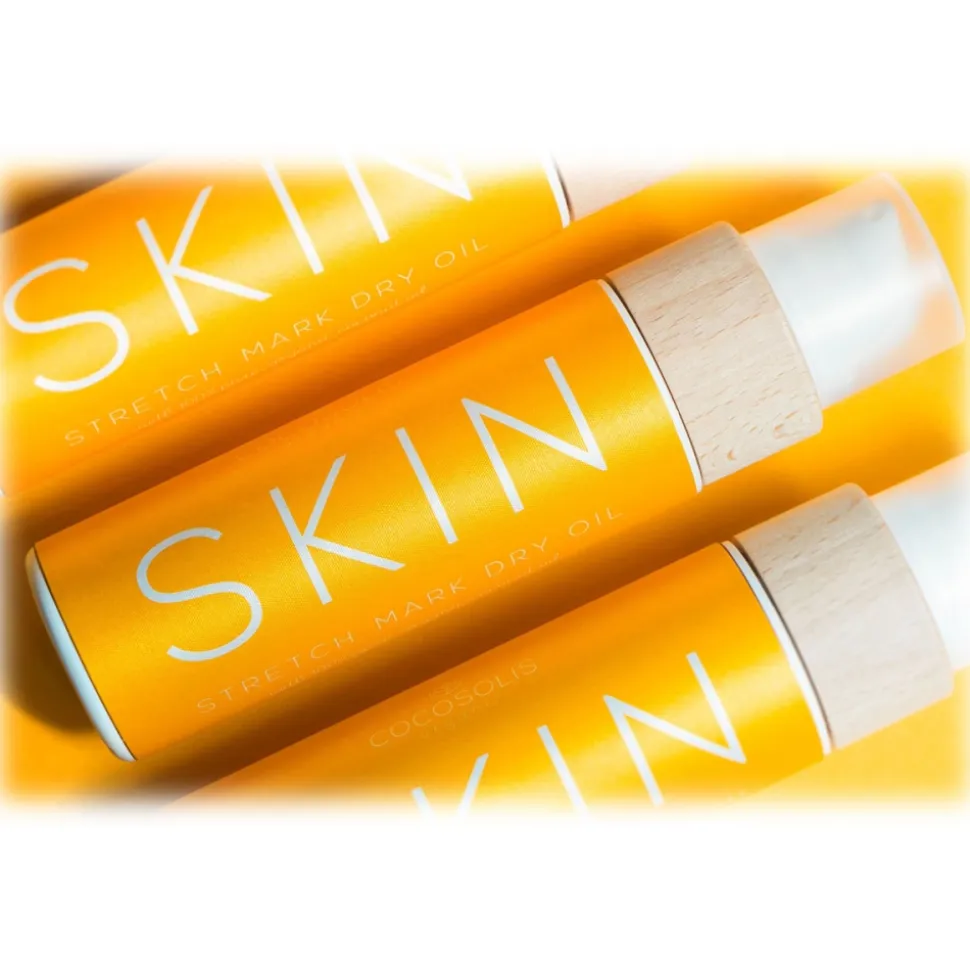 Cocosolis - Skin - Stretch Mark Dry Oil - Effective at Combating Stretch Marks - Organic - Professional Cosmetics - Avvenice