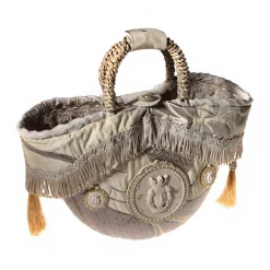 Coffarte - Baby Mora Small Little Coffa - Sicilian Artisan Handbag - Sicilian Coffa - Luxury High Quality Handicraft Bag - Avvenice