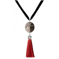 Coffarte - Barocco Val di Noto Necklace - Scicli - Sicilian Artisan Necklace in Ceramic - Luxury High Quality Handcraft - Avvenice