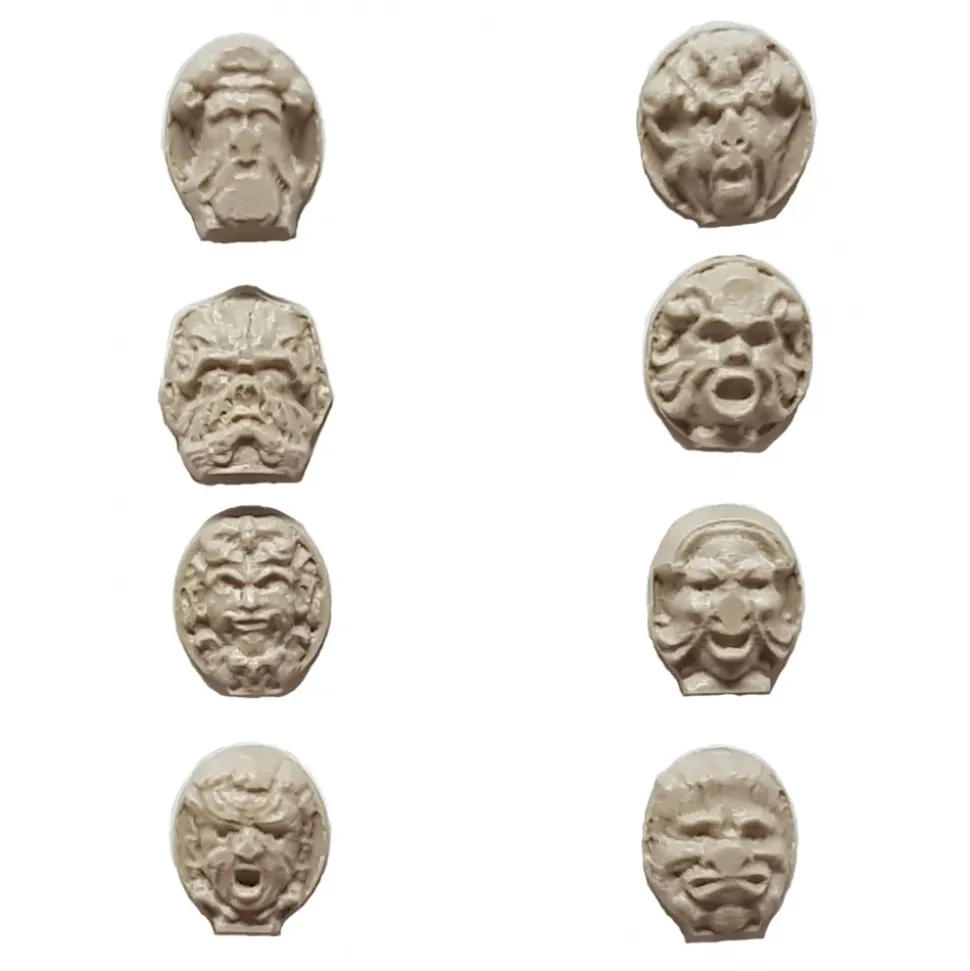 Coffarte - Clips Barocco Val di Noto Earrings - Sicilian Artisan Earrings in Ceramic - Luxury High Quality Handcraft - Avvenice