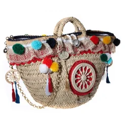 Coffarte - Great Classic Coffa - Sicilian Artisan Handbag - Sicilian Coffa - Luxury High Quality Handicraft Bag - Avvenice