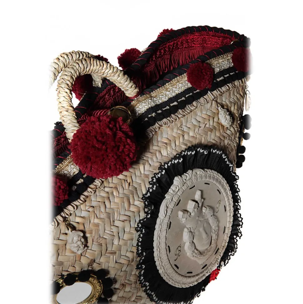 Coffarte - Great Mori Coffa - Sicilian Artisan Handbag - Sicilian Coffa - Luxury High Quality Handicraft Bag - Avvenice