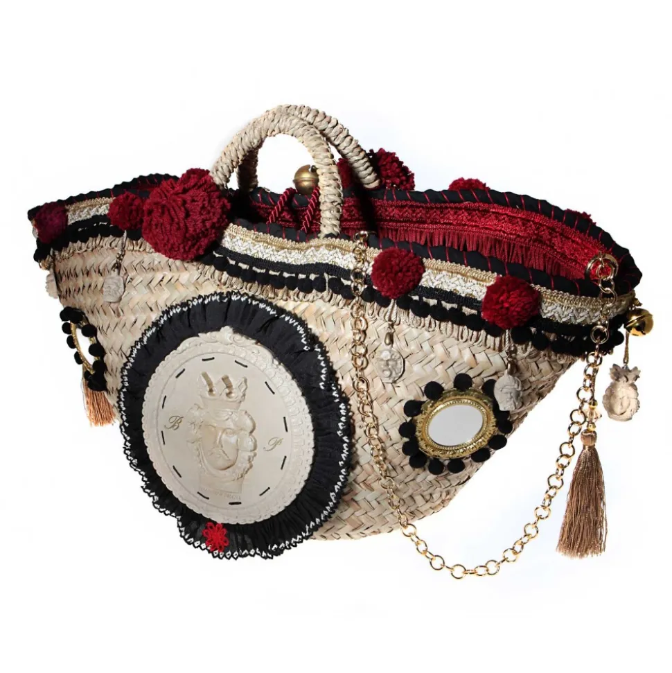 Coffarte - Great Mori Coffa - Sicilian Artisan Handbag - Sicilian Coffa - Luxury High Quality Handicraft Bag - Avvenice