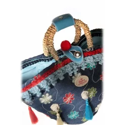 Coffarte - Medium Leoni Coffa - Sicilian Artisan Handbag - Sicilian Coffa - Luxury High Quality Handicraft Bag - Avvenice