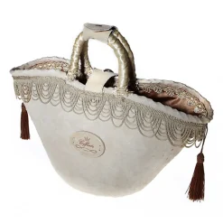 Coffarte - Medium Maria Regina Coffa - Sicilian Artisan Handbag - Sicilian Coffa - Luxury High Quality Handicraft Bag - Avvenice
