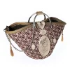 Coffarte - Medium Modern Woman Beige Coffa - Sicilian Artisan Handbag - Sicilian Coffa - Luxury High Quality Handicraft Bag - Avvenice