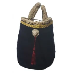 Coffarte - Medium Monterosso Coffa - Sicilian Artisan Handbag - Sicilian Coffa - Luxury High Quality Handicraft - Avvenice