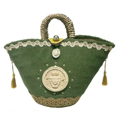 Coffarte - Medium Moro Sicily Coffa - Sicilian Artisan Handbag - Sicilian Coffa - Luxury High Quality Handicraft - Avvenice