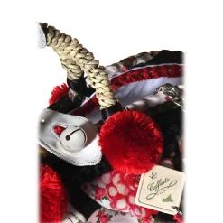 Coffarte - Medium Plates and Roses Coffa - Sicilian Artisan Handbag - Sicilian Coffa - Luxury High Quality Handicraft Bag - Avvenice