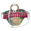 Coffarte - Medium Prickly Pear Coffa - Sicilian Artisan Handbag - Sicilian Coffa - Luxury High Quality Handicraft - Avvenice