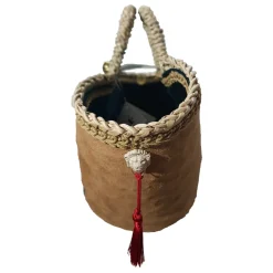 Coffarte - Medium Ragusa Coffa - Sicilian Artisan Handbag - Sicilian Coffa - Luxury High Quality Handicraft - Avvenice