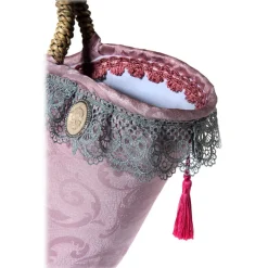 Coffarte - Medium Rosetta Vintage Coffa - Sicilian Artisan Handbag - Sicilian Coffa - Luxury High Quality Handicraft Bag - Avvenice