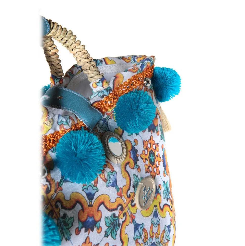 Coffarte - Mori di Caltagirone Coffa - Mora - Collections - Sicilian Artisan Handbag - Luxury High Quality Handcraft Bag - Avvenice