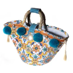 Coffarte - Mori di Caltagirone Coffa - Mora - Collections - Sicilian Artisan Handbag - Luxury High Quality Handcraft Bag - Avvenice