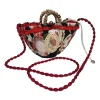 Coffarte - Pochette Donna Coffa - Jewelry - Sicilian Artisan Handbag - Sicilian Coffa - Luxury High Quality Handicraft Bag - Avvenice