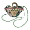 Coffarte - Pochette Donna Prickly Pear - Jewelry - Sicilian Artisan Handbag - Luxury High Quality Handicraft Bag - Avvenice