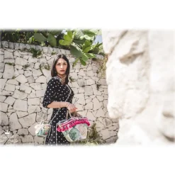 Coffarte - Pochette Donna Prickly Pear - Jewelry - Sicilian Artisan Handbag - Luxury High Quality Handicraft Bag - Avvenice