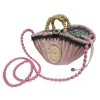 Coffarte - Pochette Rosetta Coffa - Jewelry - Sicilian Artisan Handbag - Sicilian Coffa - Luxury High Quality Handicraft Bag - Avvenice