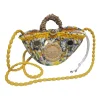 Coffarte - Pochette Sun Coffa - Jewelry - Sicilian Artisan Handbag - Sicilian Coffa - Luxury High Quality Handicraft Bag - Avvenice