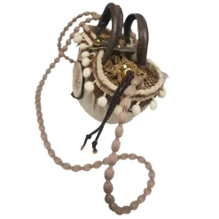 Coffarte - Pochette Trinacria Coffa - Jewelry - Sicilian Artisan Handbag - Sicilian Coffa - Luxury High Quality Handicraft Bag - Avvenice