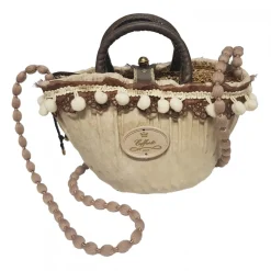 Coffarte - Pochette Trinacria Coffa - Jewelry - Sicilian Artisan Handbag - Sicilian Coffa - Luxury High Quality Handicraft Bag - Avvenice