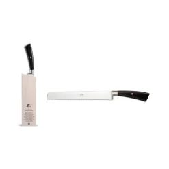 Coltellerie Berti - 1895 - Bread Knife Set - N. 9402 - Exclusive Artisan Knives - Handmade in Italy - Avvenice