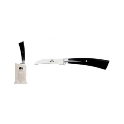 Coltellerie Berti - 1895 - Curved Paring Knife Set - N. 92516 - Exclusive Artisan Knives - Handmade in Italy - Avvenice