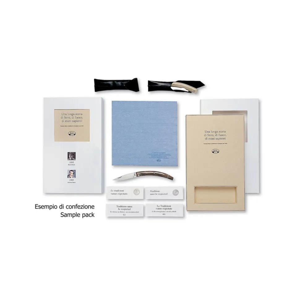 Coltellerie Berti - 1895 - Fiorentino - N. 8 - Exclusive Artisan Knives - Handmade in Italy - Avvenice