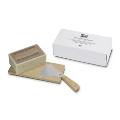 Coltellerie Berti - 1895 - Green Clay Soap Crescent - N. 131 - Exclusive Artisan Knives - Handmade in Italy - Avvenice