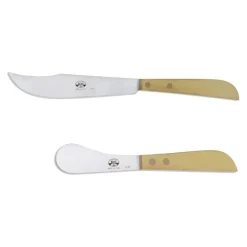 Coltellerie Berti - 1895 - Pair of Speck Tav/Spalmaburro Knife - N. 585 - Exclusive Artisan Knives - Handmade in Italy - Avvenice