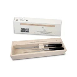 Coltellerie Berti - 1895 - Roast Knives Kit - N. 2545 - Exclusive Artisan Knives - Handmade in Italy - Avvenice