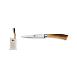 Coltellerie Berti - 1895 - Straight Paring Knife Set - N. 92715 - Exclusive Artisan Knives - Handmade in Italy - Avvenice