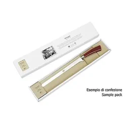 Coltellerie Berti - 1895 - Straight Paring Knife - N. 2615 - Exclusive Artisan Knives - Handmade in Italy - Avvenice