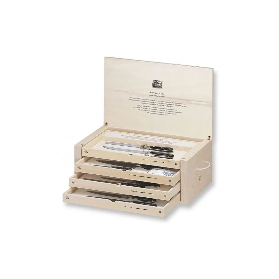 Coltellerie Berti - 1895 - The Complete Carving Machine - N. 923 - Exclusive Artisan Knives - Handmade in Italy - Avvenice