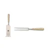 Coltellerie Berti - 1895 - Together Roast Fork - N. 9910 - Exclusive Artisan Knives - Handmade in Italy - Avvenice
