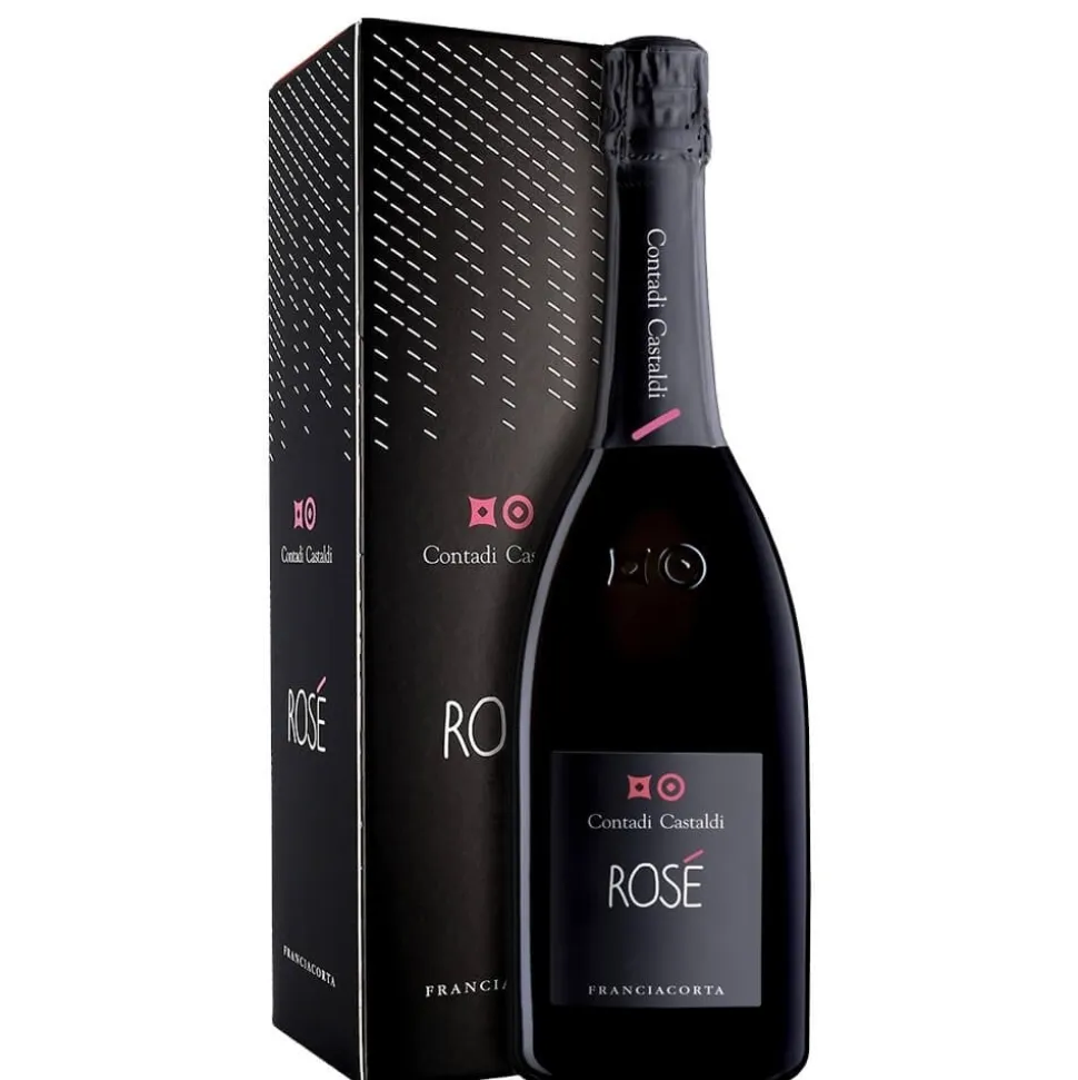 Contadi Castaldi - Franciacorta D.O.C.G. Rosé - Gift Box - Pinot Noir - Luxury Limited Edition - 750 ml - Avvenice
