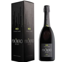 Contadi Castaldi - Franciacorta D.O.C.G. Pinònero Natura - Gift Box - Pinot Noir - Luxury Limited Edition - 750 ml - Avvenice