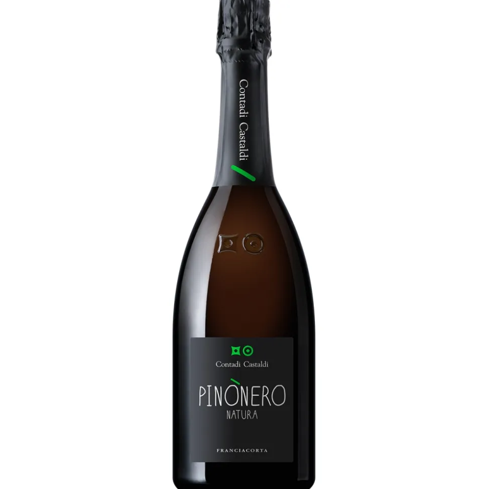 Contadi Castaldi - Franciacorta D.O.C.G. Pinònero Natura - Gift Box - Pinot Noir - Luxury Limited Edition - 750 ml - Avvenice