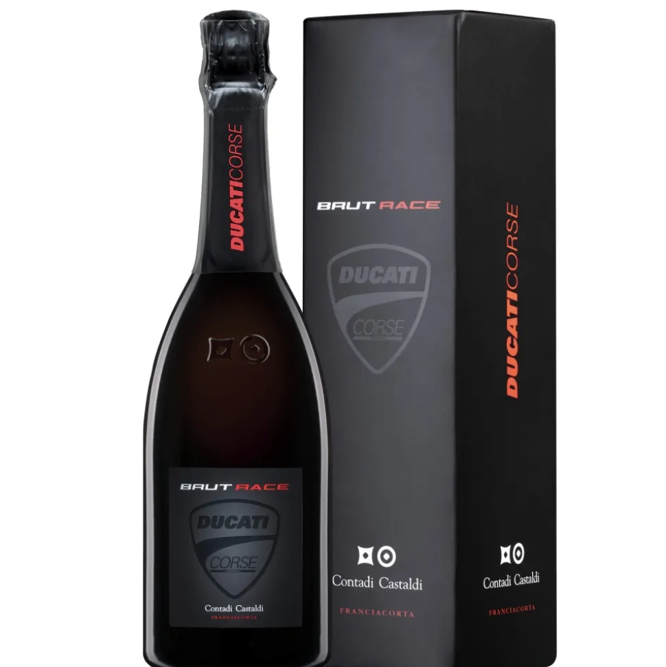 Contadi Castaldi - Franciacorta D.O.C.G. Brut Race Ducati Corse - Casket Box - Luxury Limited Edition - 750 ml - Avvenice