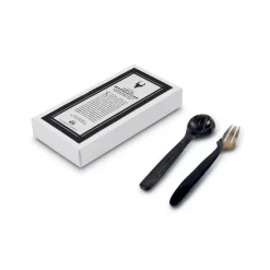 Corno del Madagascar by Coltellerie Berti 1895 - Spoon Cutlery - N. 6015 - Zebu Horn - Handmade Exclusive Artisan Accessories - Avvenice