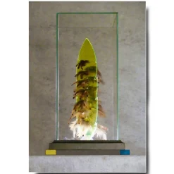 Corrado Novello - Sculpture - Aesthetic Research - Mini Totem Alfa - Avvenice