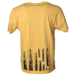 C.P. Company - Basic T-Shirt With Writing on The Front - Yellow - T-Shirt - Luxury Exclusive Collection - Avvenice