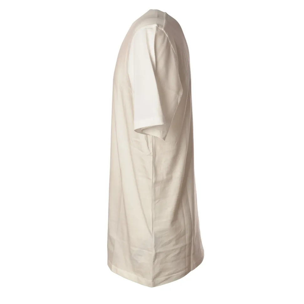 C.P. Company - Basic T-Shirt with Small Writing - White - Luxury Exclusive Collection - Avvenice