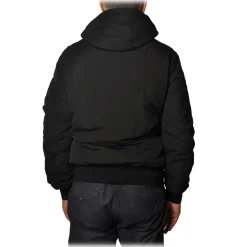 C.P. Company - Bomber Jacket with Hood - Black - Jacket - Luxury Exclusive Collection - Avvenice