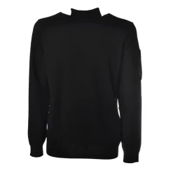 C.P. Company - Combed Wool Crewneck Pullover - Anthracite - Sweater - Luxury Exclusive Collection - Avvenice