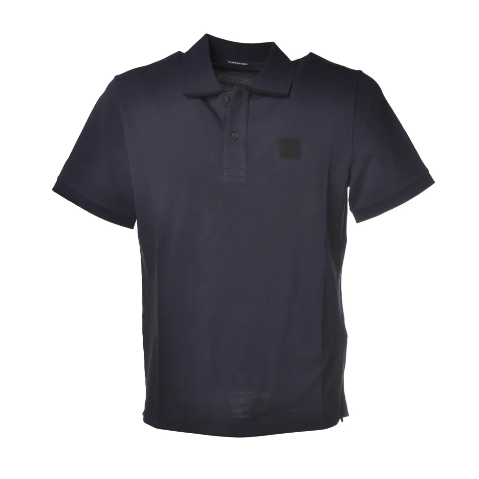 C.P. Company - Cotton Piquet Polo Shirt - Blue - Luxury Exclusive Collection - Avvenice